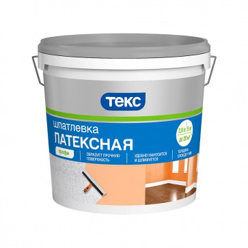 Шпаклевка латексная готовая Профи ТЕКС 5 кг