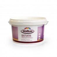 Краска латексная водно-дисперсионная интерьерная моющаяся Mattlatex Wollton 2 л