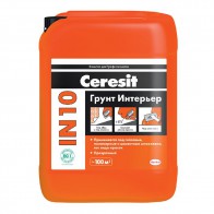 Грунтовка универсальная Интерьер IN 10 Ceresit 5 л