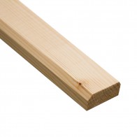 Брус сухой строганый профилированный 20х40х3000 мм хвоя сорт АВ