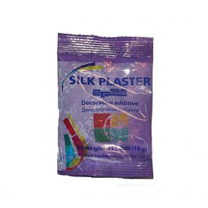 Блестки для штукатурки SILK PLASTER точка серебро 10 гр