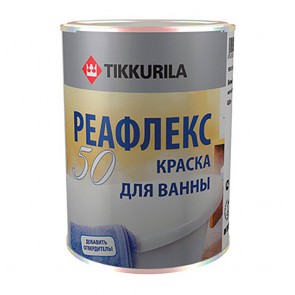 Эмаль для ванн эпоксидная глянцевая Reaflex 50 белая 0,8 л