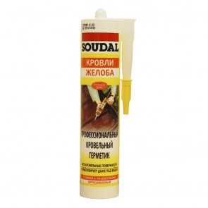 Герметик кровельный Аквафикс SOUDAL прозрачный 310 мл
