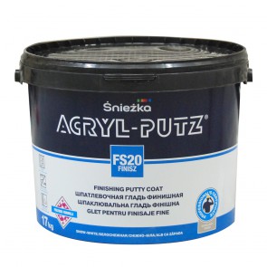Шпаклевка акриловая FS20 FINISZ ACRYL-PUTZ Sniezka 17 кг